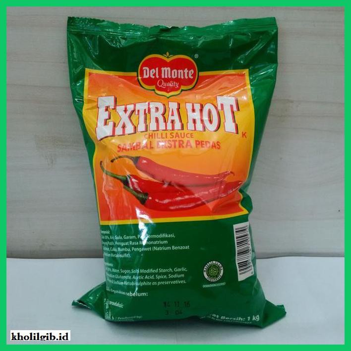 

Aneka-Sambal- Saos Sambal Delmonte Extra Hot - Saus Sambal Delmonte Extra Hot 1 Kg