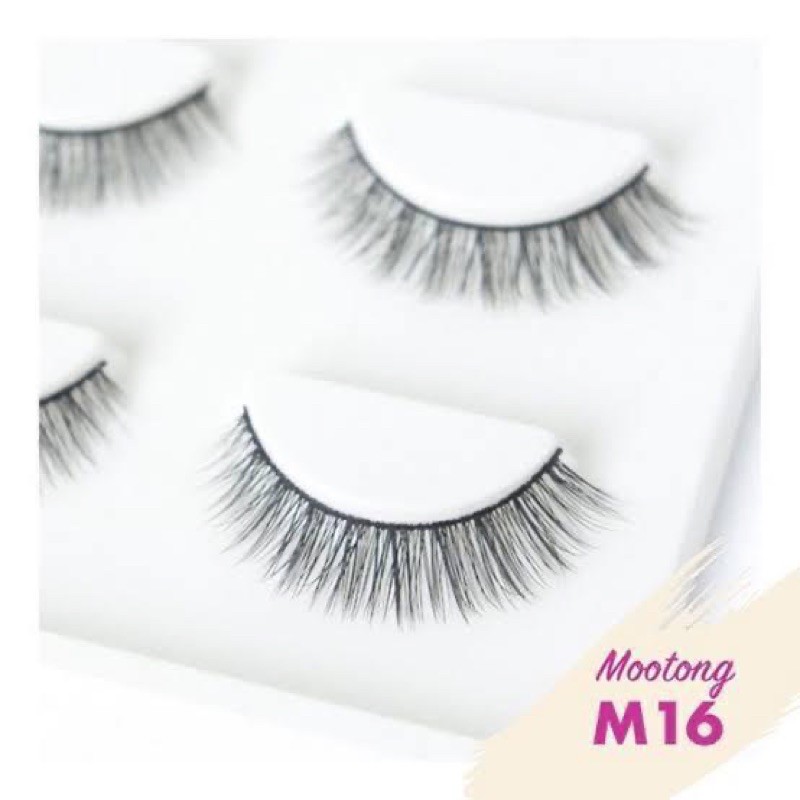 Mootong False Eyelashes - M16 (3 Pairs)