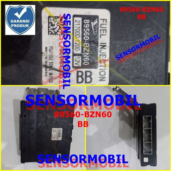 ECU KOMPUTER DAIHATSU GRANDMAX GRANMAX 89560BZN60 KODE BB