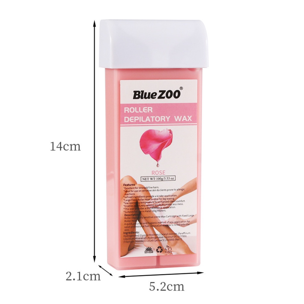 BlueZOO Refill Wax Roller Depilatory Waxing Heater 100G