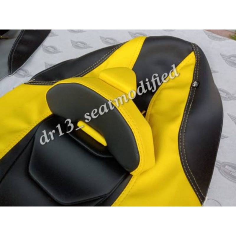 cover jok kulit jok  honda vario 160 model eropa bahan mbtech