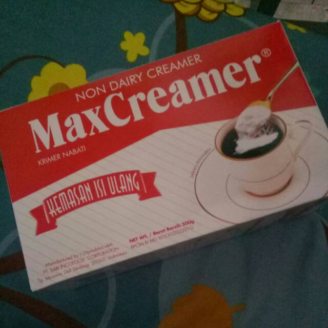 

REFILL MAXCREAMER 500 gram premium per satu box Bpom