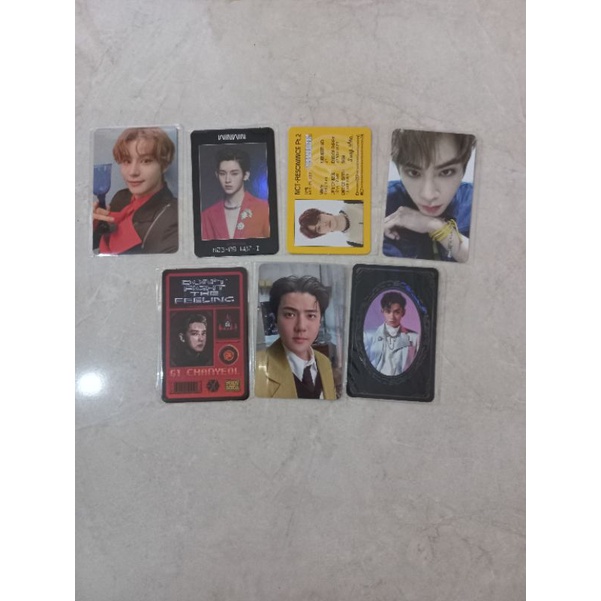 

photocard nct & exo