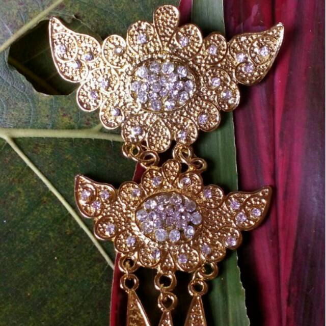 Bross Batik Purwodadi, Bahan Tembaga, isi 12 pcs per kg.