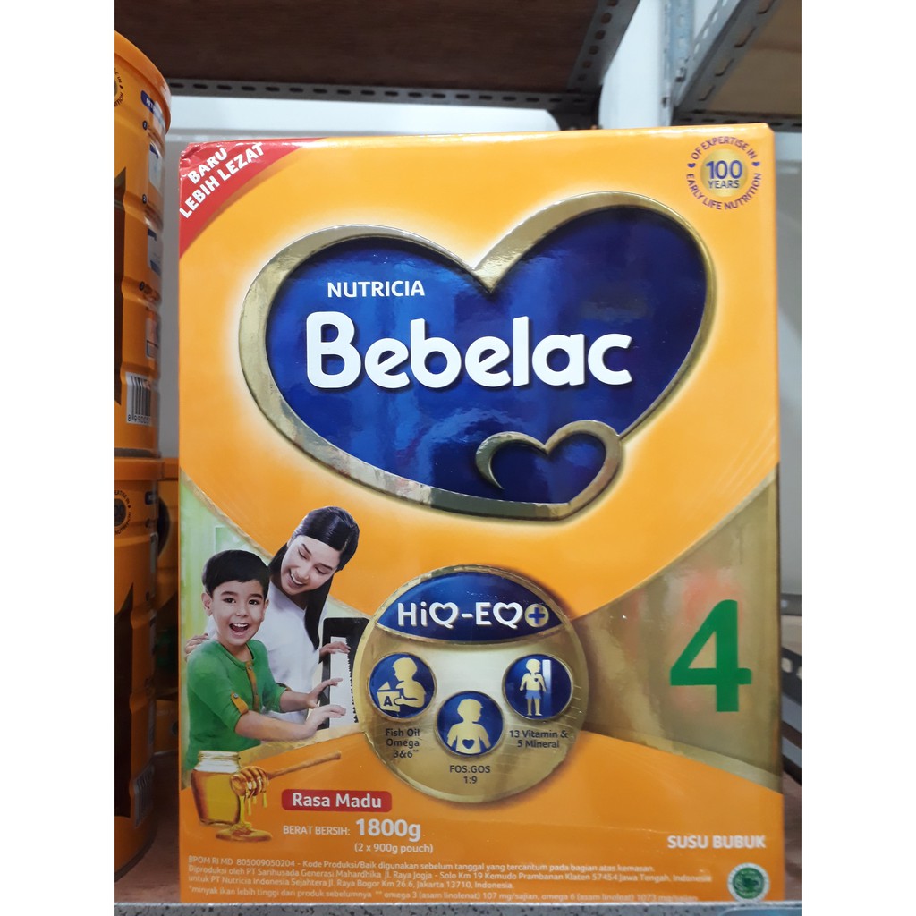Bebelac 4 Madu Susu Bubuk 1800 gr