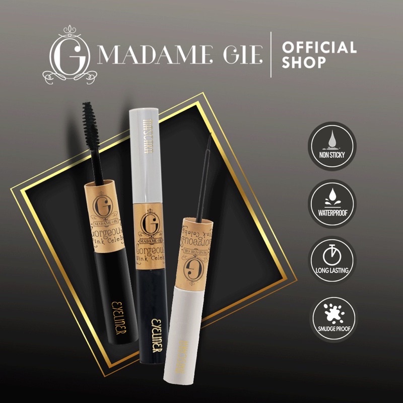 Madame Gie Gorgeous Wink Celebs Mascara Eyeliner 2in1