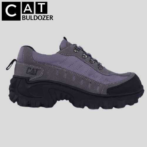 Sepatu Boots Safety Pria Caterpillar Buldozer  Ujung Besi Working Proyek Hiking TERBARU