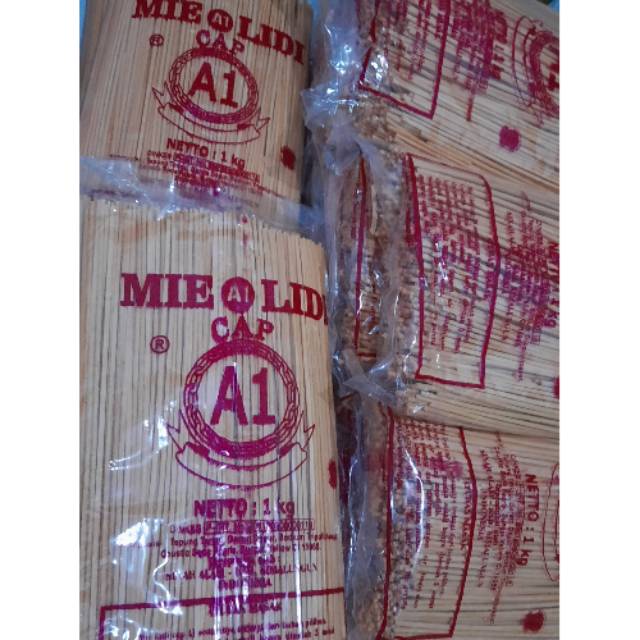 

Mie lidi/ Mie lidi A1 1kg/ Mi lidi A1 /Mie lidi cap A1/sphagetti/ mie lidi