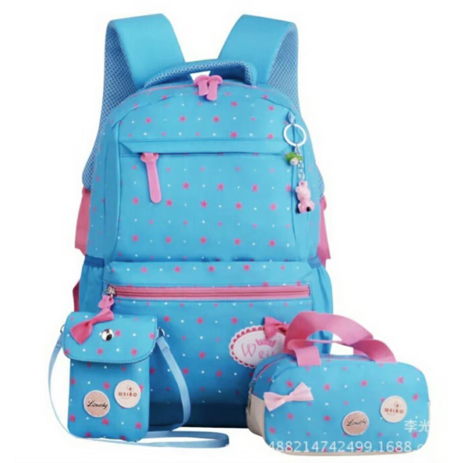 Ransel anak / ransel murah / tas sekolah anak / ransel 3in1 / ransel anak wanita/ TAS BINTANG BARU