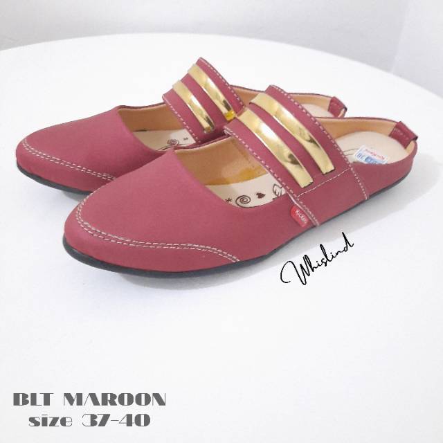 Sepatu slop flat BLT01