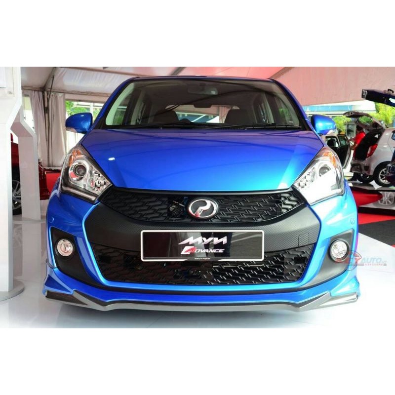 Lip Bumper Depan Add On Daihatsu Sirion 2015-2017 Gear dan Myvi Extreme 2011-2014 Up Ori Malaysia Ba