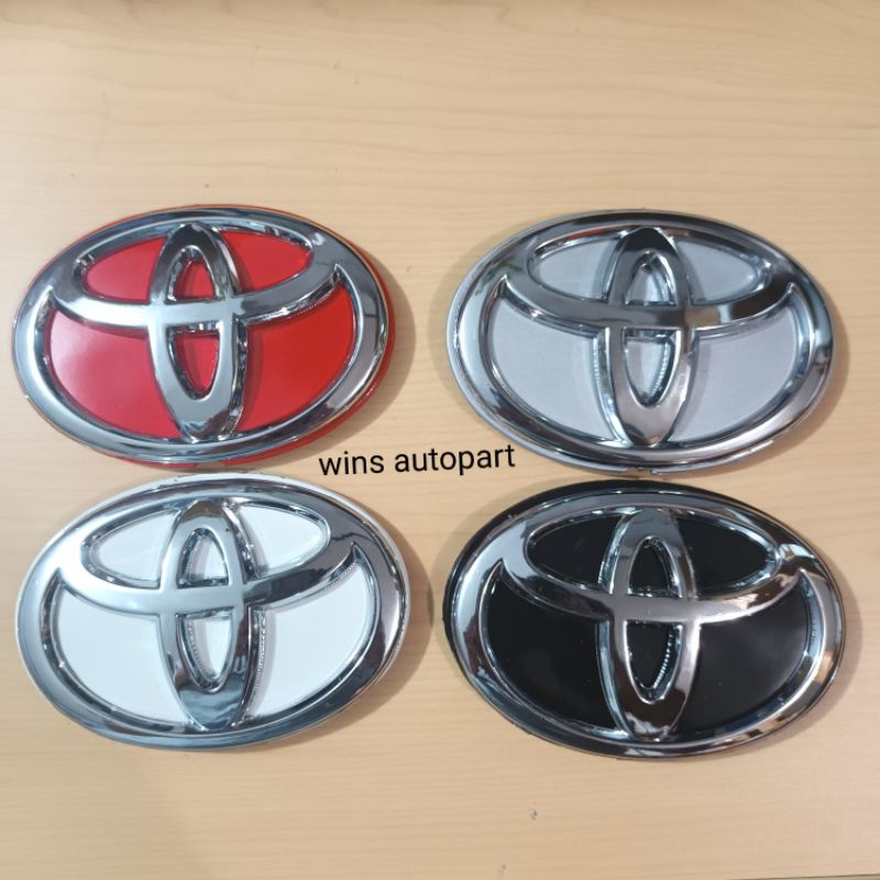 emblem logo ban serep serap belakang toyota rush
