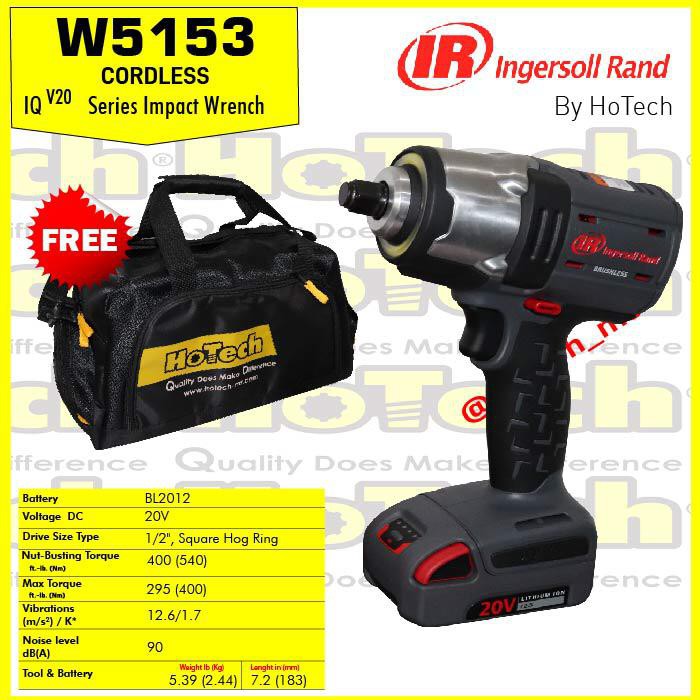 Ingersoll Rand W5153 Cordless Impact Wrench 1/2" with LED (Unit Only)