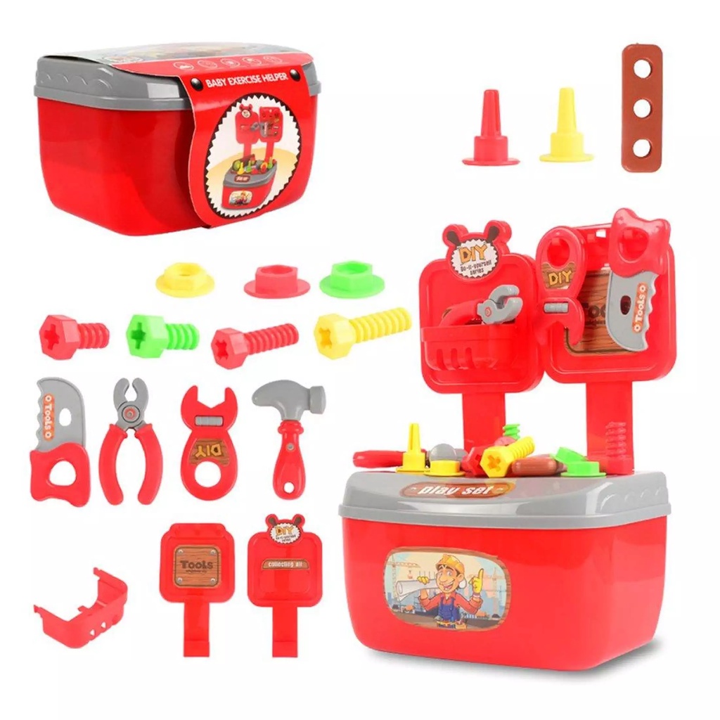 DIY Baby Excersice Helper / Mainan Engineer Tool Kit JQ003