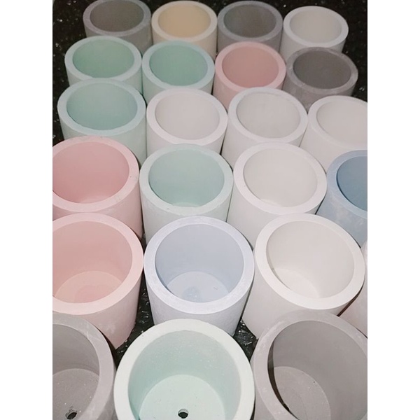 pot semen putih &pot lukis