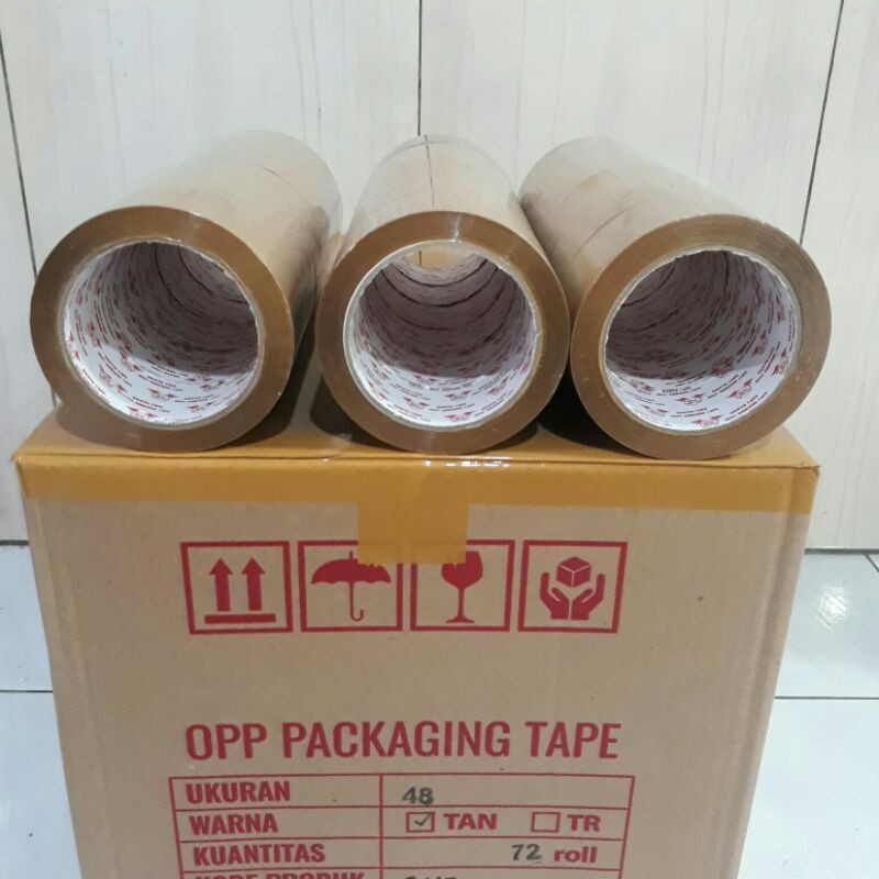 

Lakban Kualitas Daimaru Coklat Murah 48mmx90y Tebal