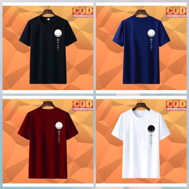 BAJU PRIA UKURAN S M L XL XXL XXXL Koro sensei 殺せんせー