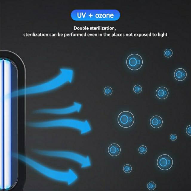 Steril sterilizer portable lampu UVC uv c ozone  bunuh virus dan bakteri mini pocket