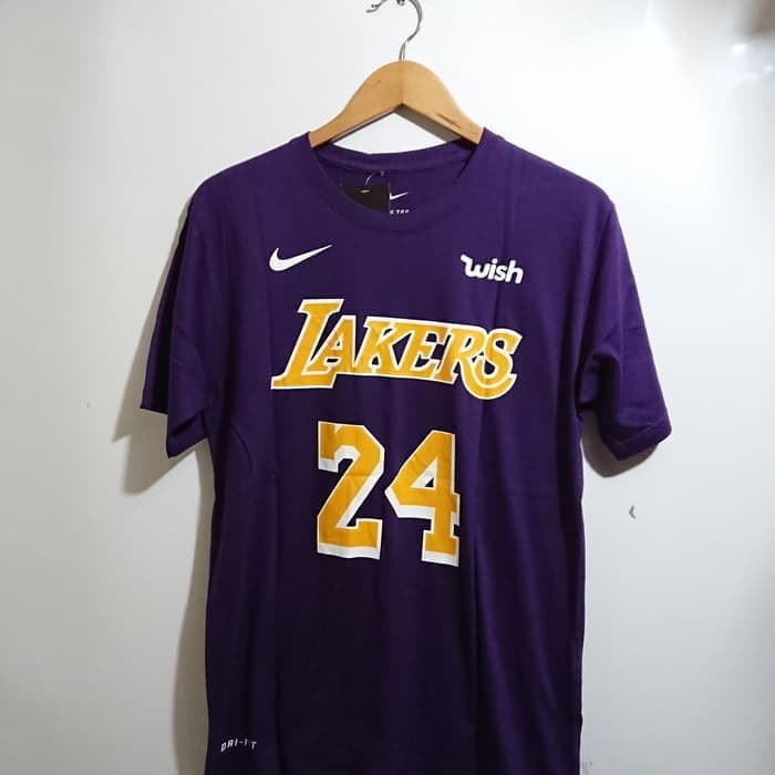 nike lakers basketball shirt