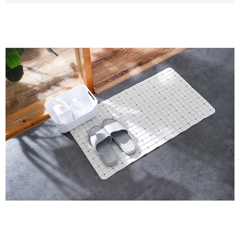 HA 37 SUDOKU PVC Bathroom Mat Shower Bath Anti Slip Mat Keset Kamar Mandi PVC Penghisap Suction Cup 40x70