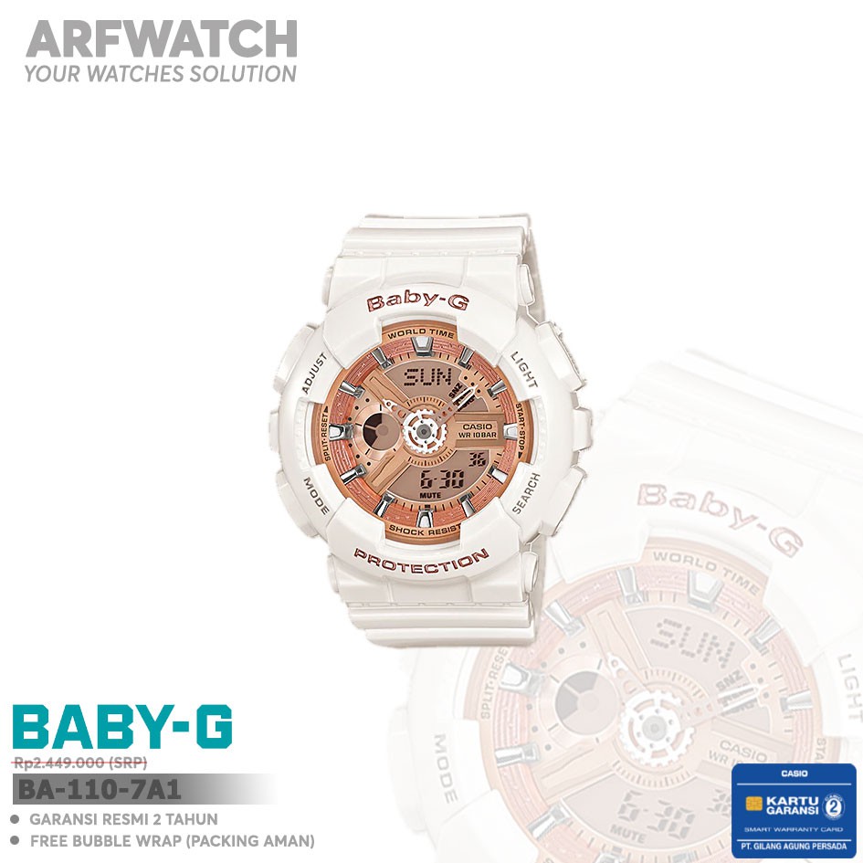 Casio Baby-G BA-110-7A1 / BA-110-7A1DR Original