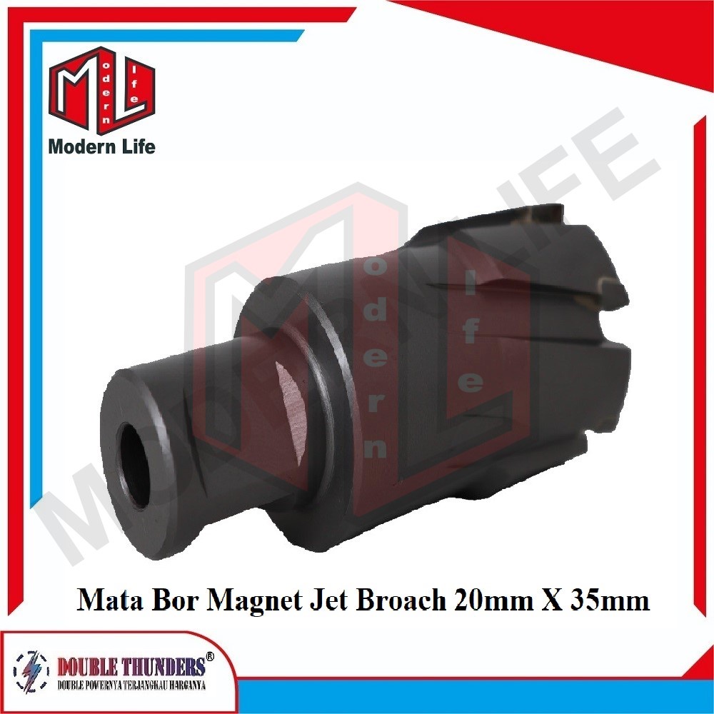 Mata Bor Magnet Jet Broach Jetbroach TCT Cutter 20mm X 35mm ORIGINAL