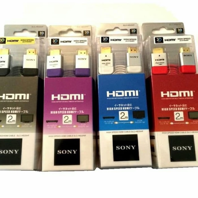 Kabel HDMI SONY 2M HQ HIGH SPEED V1.4