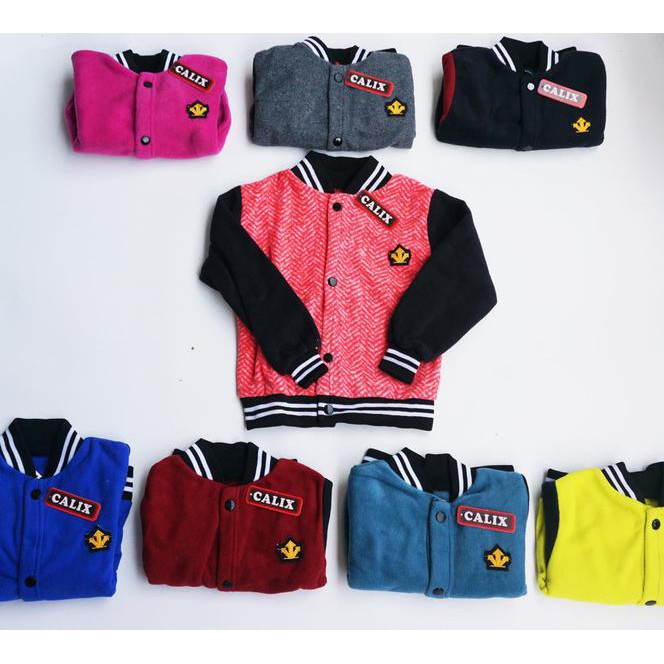 Cs1E Jaket Anak Baseball Baby Terry Jaket Anak Murah - S Ona9