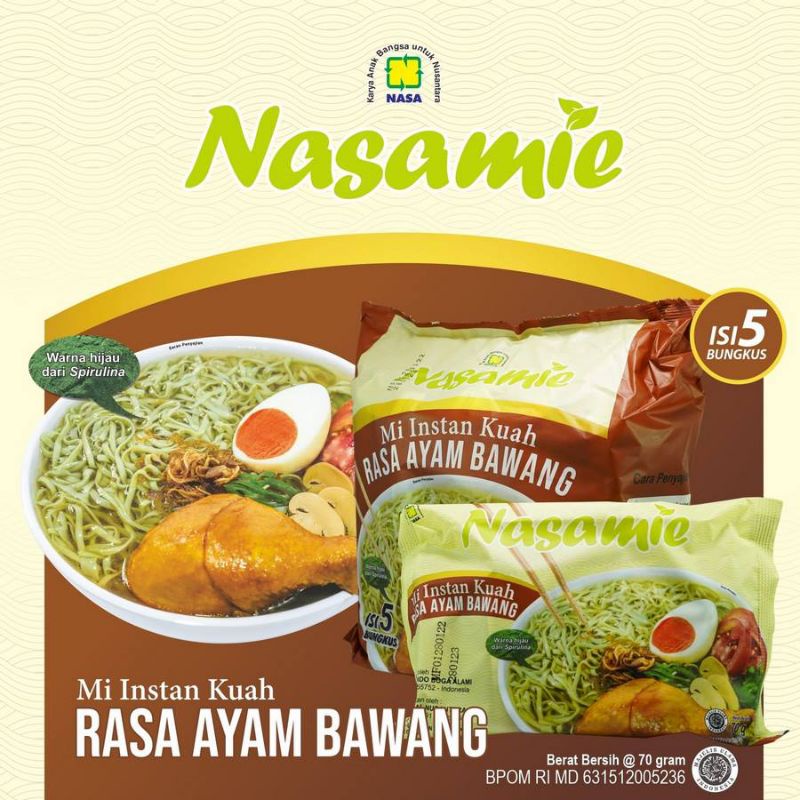 

NASAMIE: Ayam Bawang (PAKET isi 5 Bungkus)