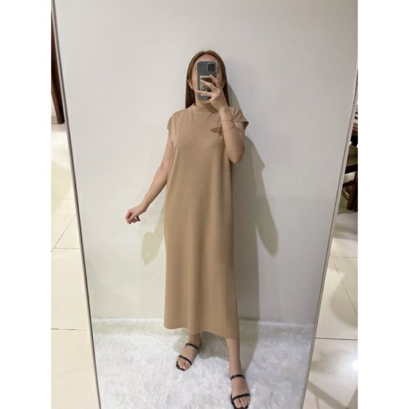 INER TANGAN PENDEK / DALAMAN GAMIS WANITA / INNER MANSET GAMIS LENGAN PENDEK