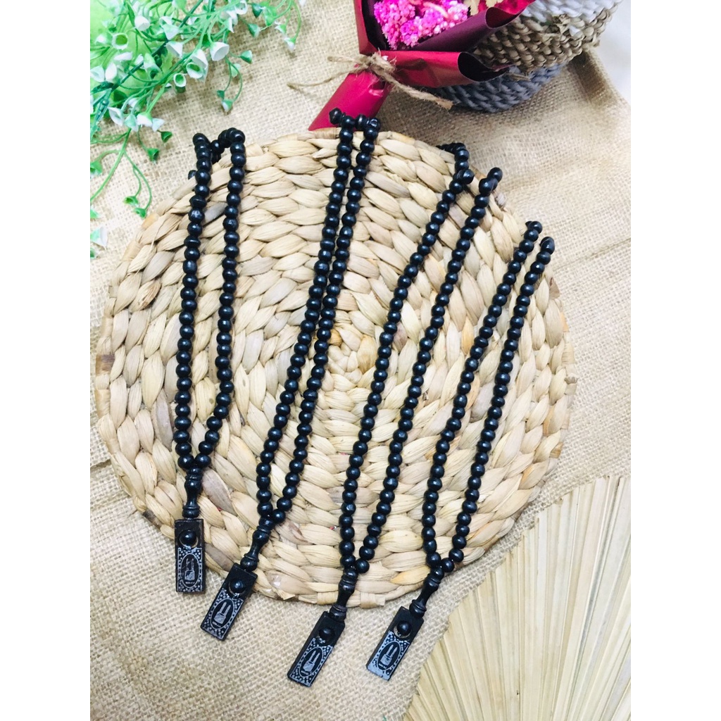 SOUVENIR TASBIH 99 BUTIR RAMADHAN IDUL FITRI/Perlengkapan sholat, dzikir, tasbih kayu pilihan, hadiah haji dan umroh, travel size, murah