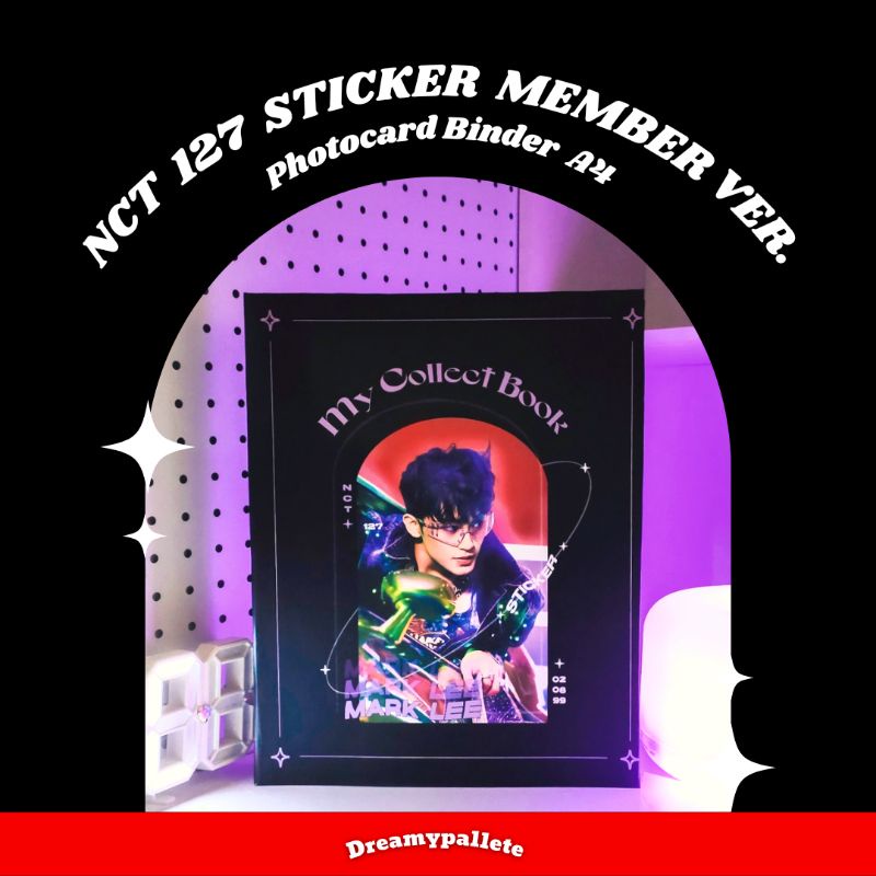 [LAST STOCK] NCT 127 STICKER A4 Photocard Binder Member Version