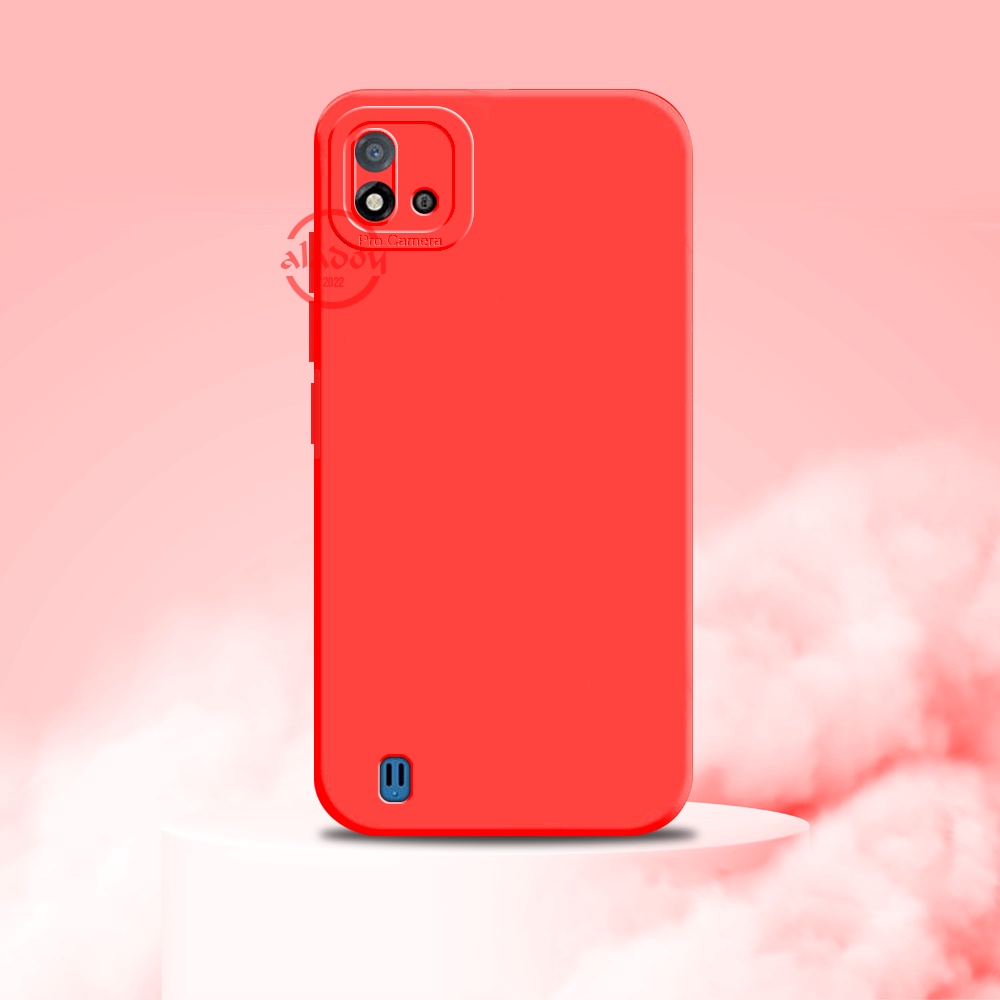 Case Realme C20 Soft Case Liquid Silicone Pro Camera Premium Casing