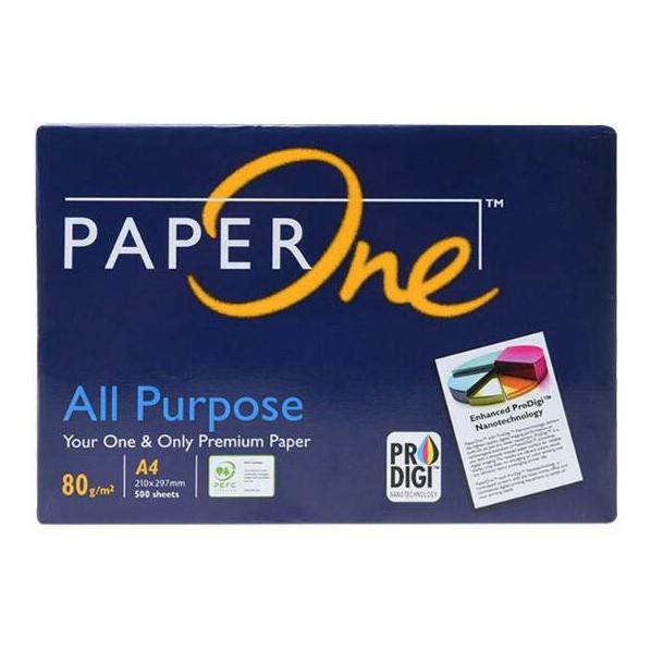 

Ks9Code KERTAS fotocopy fotokopi HVS MERK PAPER ONE A4 80 g / RIM(promo)I4B2