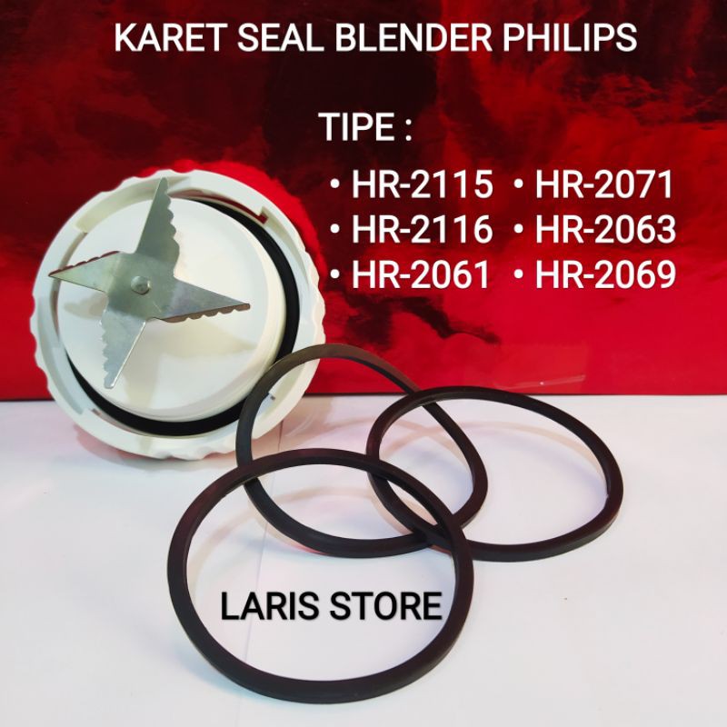 Seal Karet Jus Blender Philips, HR 2115 2116 2061 2071 2063 2069