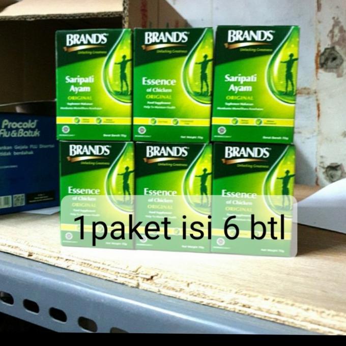 

Brands saripati ayam Brand sari pati ayam ORIGINAL 70gram