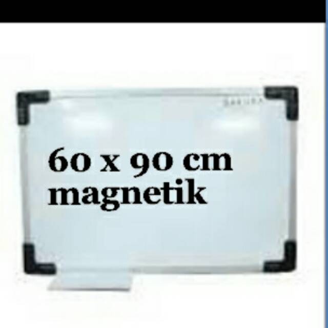 

Papan tulis /white board 60x90 magnetic