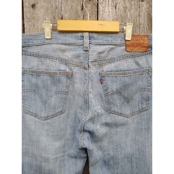 levis 501 straight light blue wash size 36 second original preloved