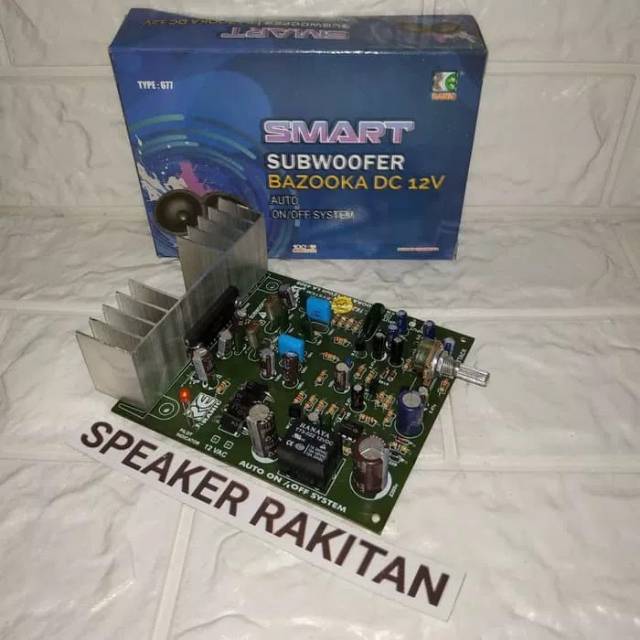 Kit Amplifier Smart Subwoofer Bazooka (677)