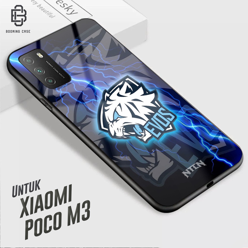 Case POCO M3 Hardcase 2D Glossy Casing Motif EVOS