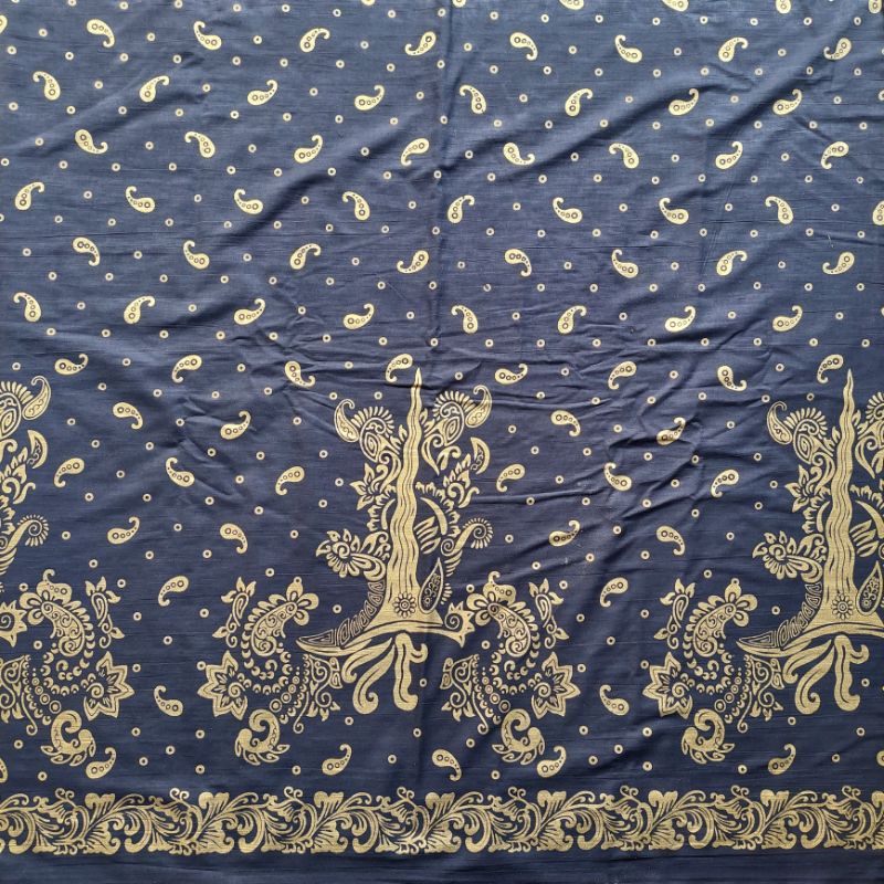 Kain batik printing prada murah dasar marun kain batik atasan batik halus batik pekalongan