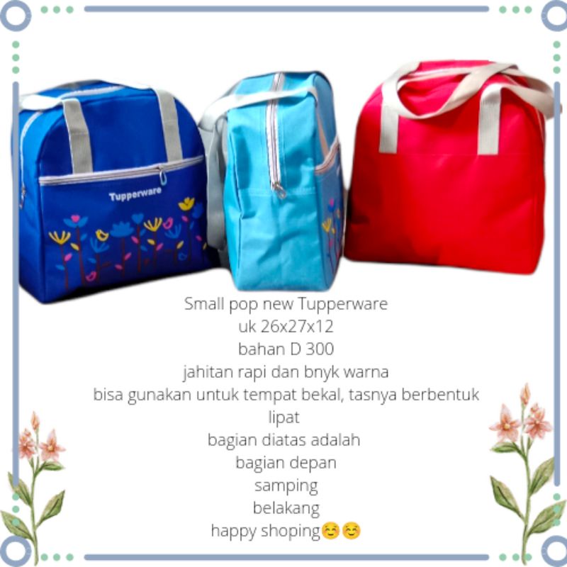 Tas Bekal Anak Tupperware Bahan Tebal