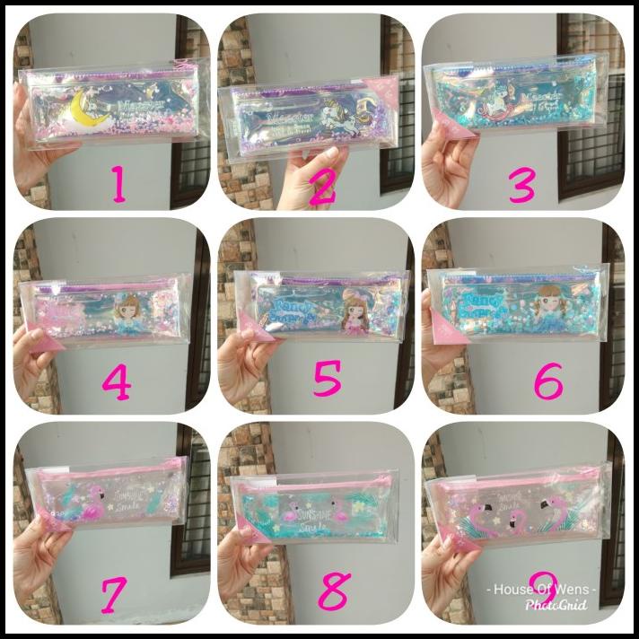 

Caramel | Unicorn Light Pencil Case Hologram - Tempat Pensil Unicorn Bisa Nyala