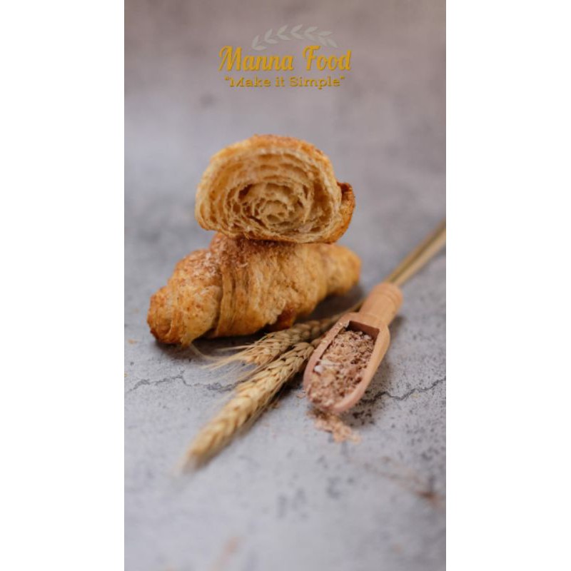 

Croissant gandum mini / whole wheat croissant isi 12