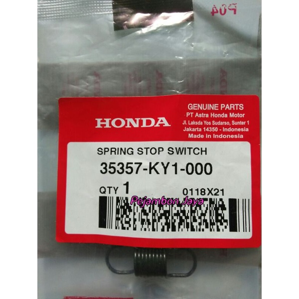 35357KY1000 SPRING STOP SWITCH