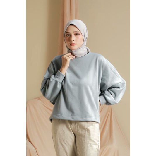(zeyo) SWEATER OVERSIZE PREMIUM-SALTED EGG (TEBAL)