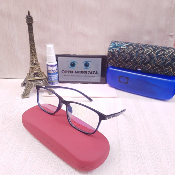 Kacamata Minus Pria - [ Frame + Lensa ] Frame Kacamata Minus Baca Pria Wanita Padisen Pd300
