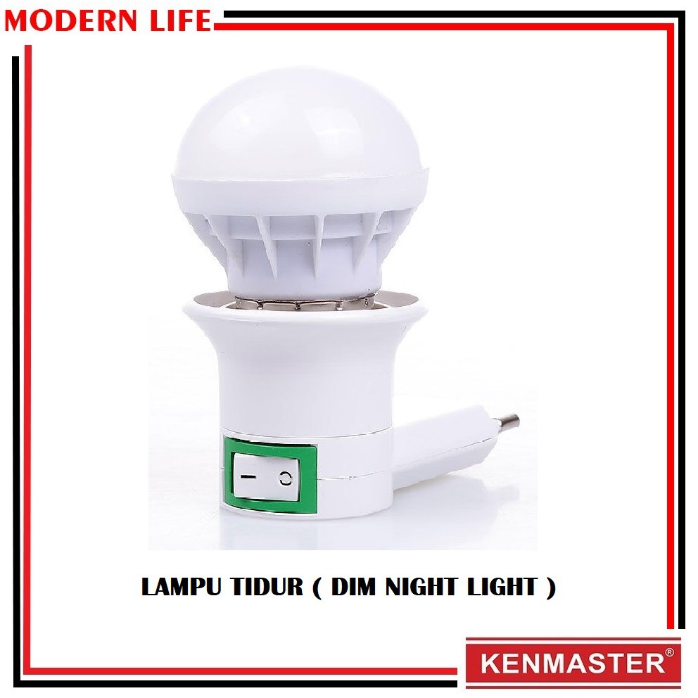 Lampu Tidur Kenmaster Dim Night Light