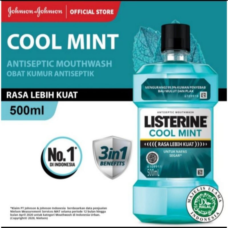 Listerine Cool Mint 500ml