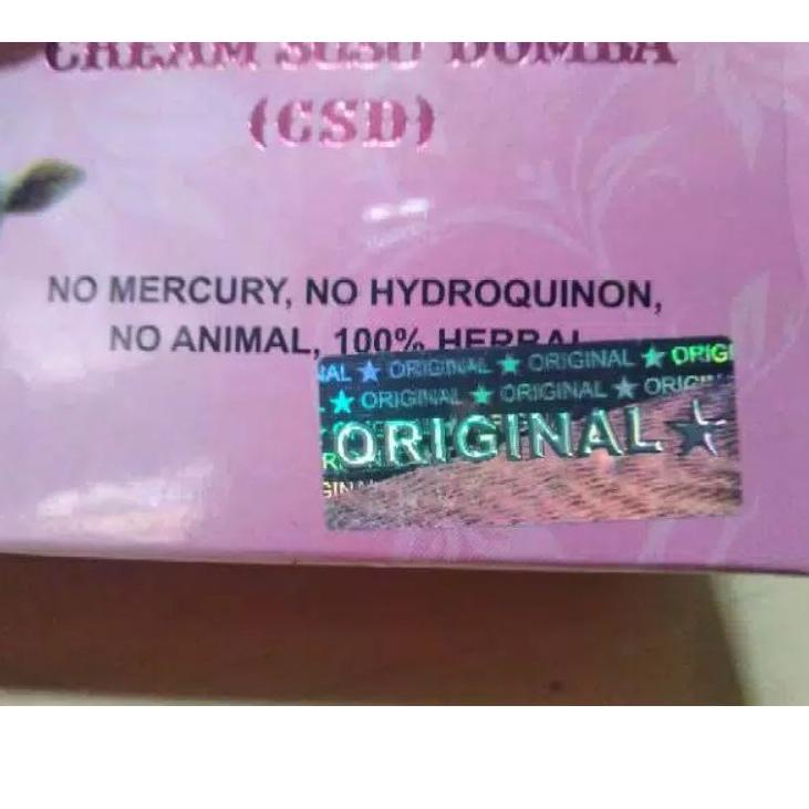 [LP430] CSD UKURAN BESAR / CREAM SUSU DOMBA/HOLOGRAM ORIGINAL(TUTUP POT EMBOS ORIGINAL) [se -880]